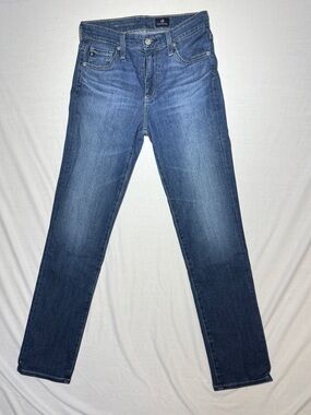 AG Adriano Goldschmied Prima Cigarette Jeans Size 26 Mid Rise Stretch Denim